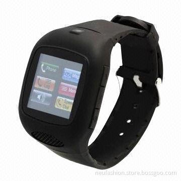 Touchscreen Watch Phones, Supports T-Flash Card Up to 32GB Memory with Built-in Bluetooth